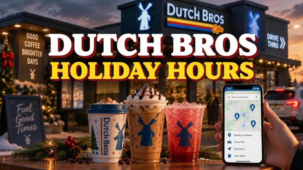 Dutch Bros Holiday Hours 2026