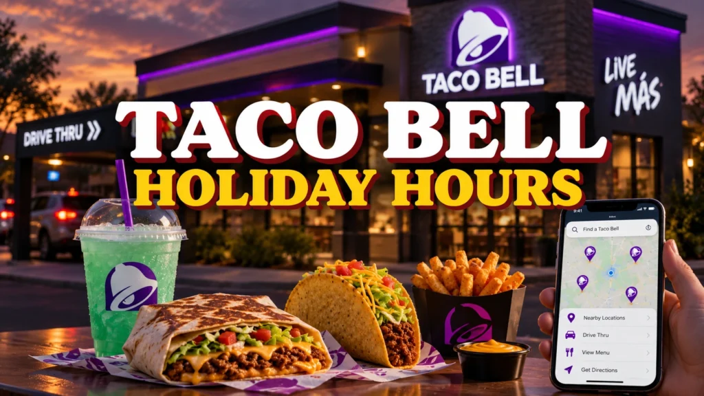Taco Bell Holiday Hours 2026